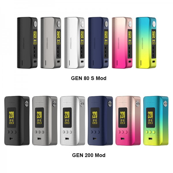 Vaporesso GEN 200 & GEN 80 S Box Mod