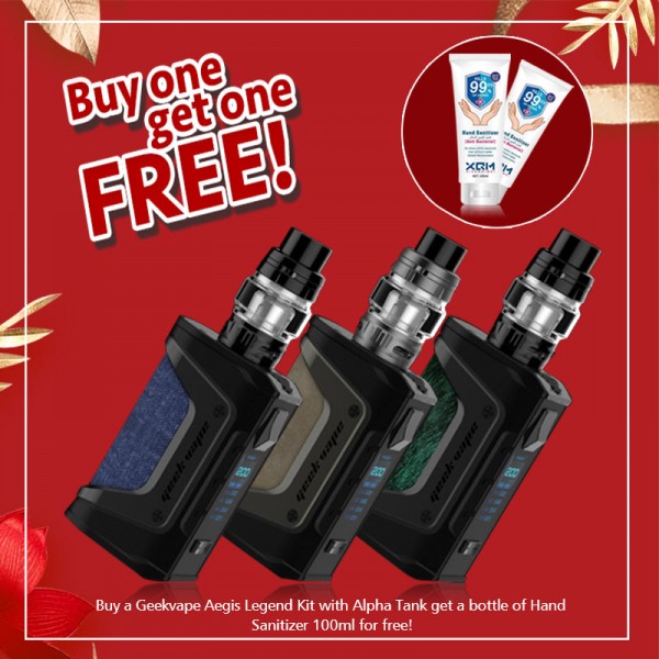 Geekvape Aegis Legend Kit with Alpha Tank(Get Hand...