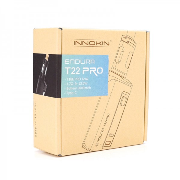 Innokin Endura T22 Pro Starter Kit with T18E Pro Tank 3000mAh